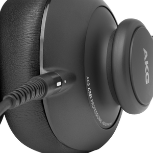 K361 - Black - Over-ear, closed-back, foldable studio headphones  - Detailshot 5