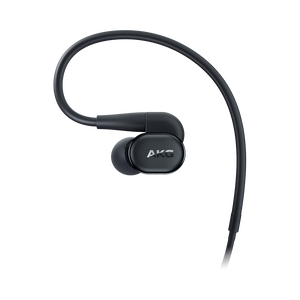 AKG N30 - Black - Hi-Res in-ear headphones with customizable sound - Left
