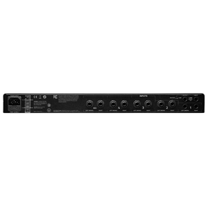 HP6E - Black - 6-channel matrix headphone amplifier - Back