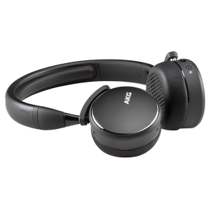 AKG Y400 WIRELESS - Black - Wireless mini on-ear headphones - Detailshot 2
