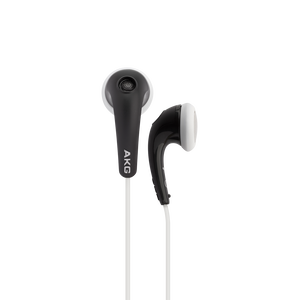 Y 16A - Black - Stereo in-ear headset with microphone and remote - Hero