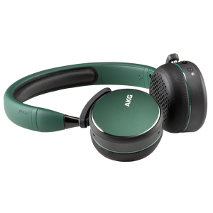 AKG Y400 WIRELESS - Green - Wireless mini on-ear headphones - Detailshot 2