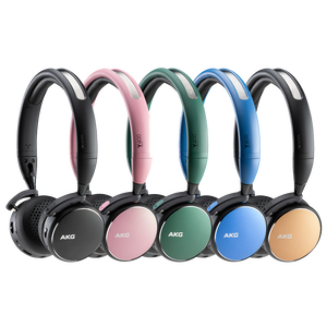 AKG Y400 WIRELESS - Pink - Wireless mini on-ear headphones - Detailshot 4