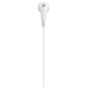 Y 15 - White - Lightweight in-ear headphones with volume control - Hero